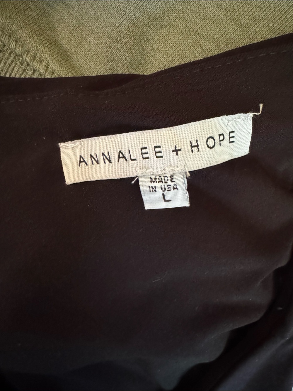 Annalee + Hope Strapless Layered Black Dress - Picture 2 of 4